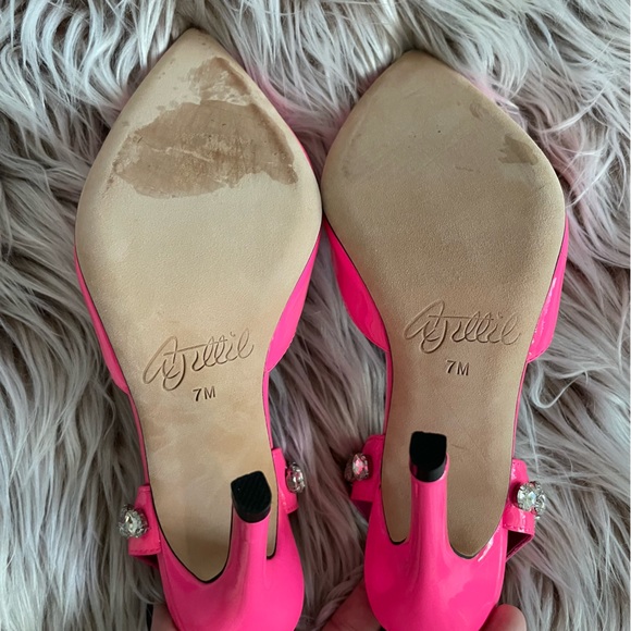 Aminah Abdul Jillil Soleil Slingback Barbie Heels - Picture 9 of 13